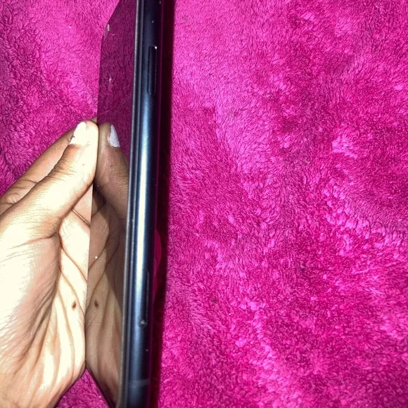iPhone XR black locked